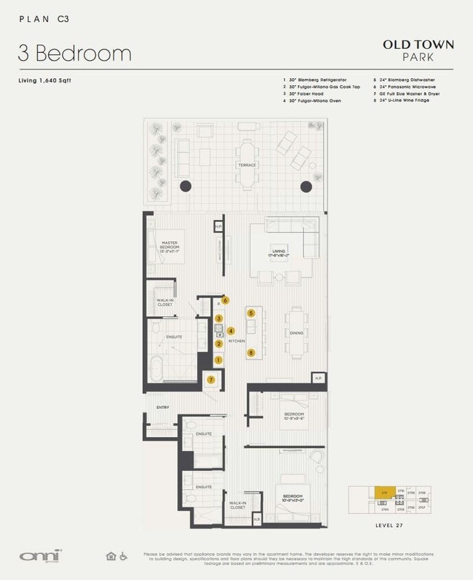 Floor Plan - Plan C3