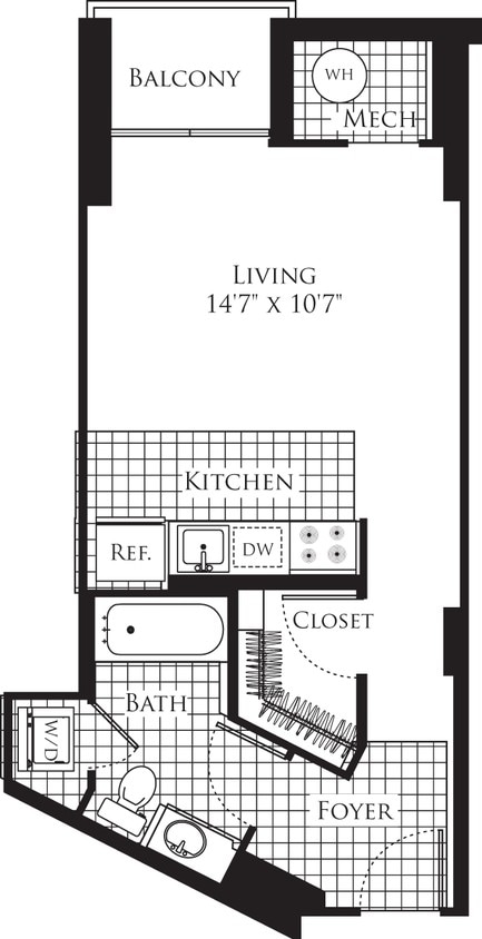 Floor Plan - Studio- 493