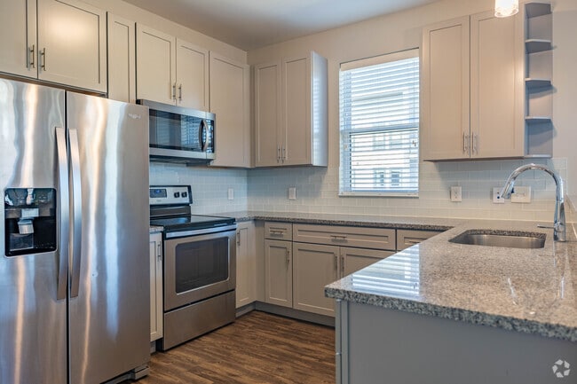 2BR, 2BA - 1216SF - Kitchen - The RED