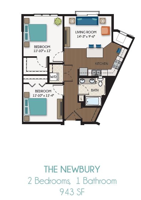 Floor Plan - The Newbury