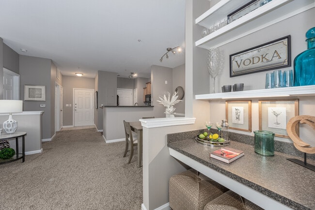 Built-In Bookshelves and Built-In Home Office* - The Trellises Apartments