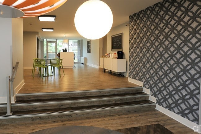 Lobby coffee station - Imperial House Apartments