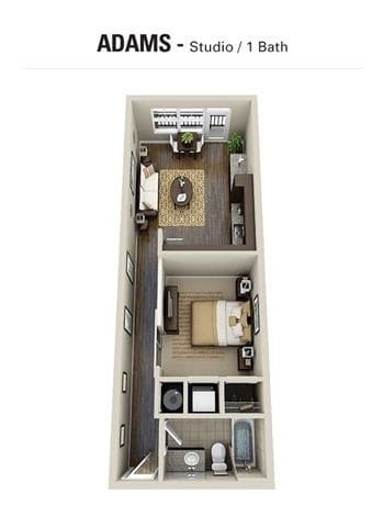 Floor Plan - Adams