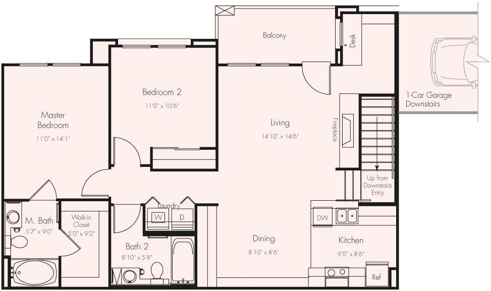 Floor Plan - 2AU 1