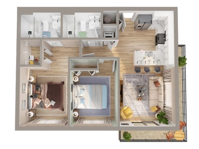 2 br - 2ba 854 - Bayside