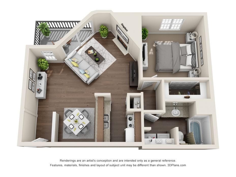 Floor Plan - The Guadalupe
