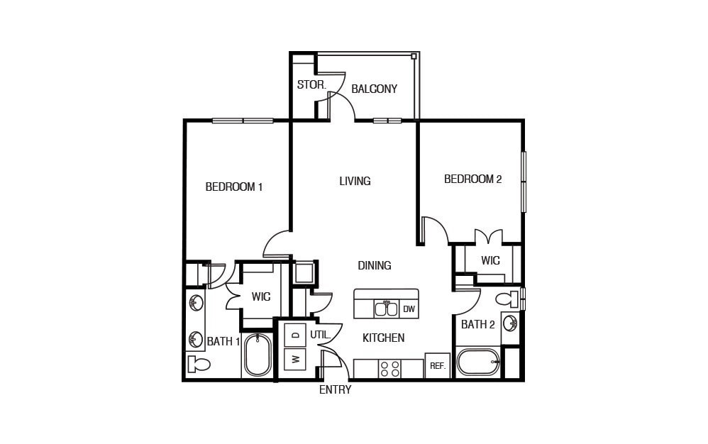 Floor Plan - The Agarita
