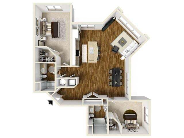 Floor Plan - The Caswell