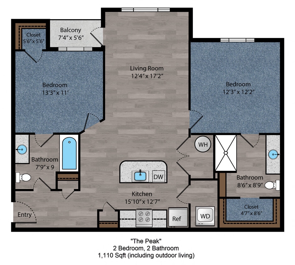 Floor Plan - The Peak