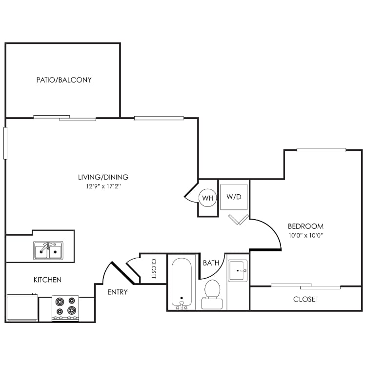 11A_Daisy_600_SqFt_745736.png - Daisy Floor Plan 11A
