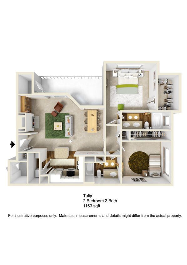 Floor Plan - B3 Upgraded