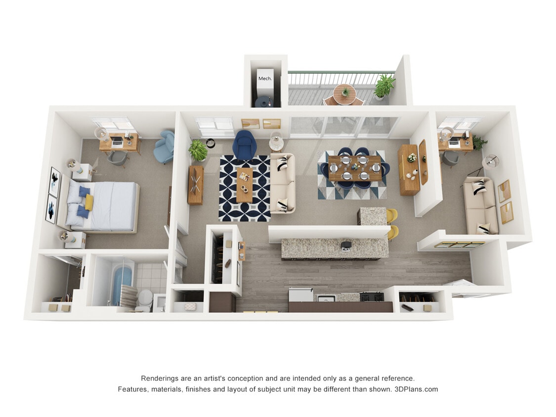 Floor Plan - Washington Renovated