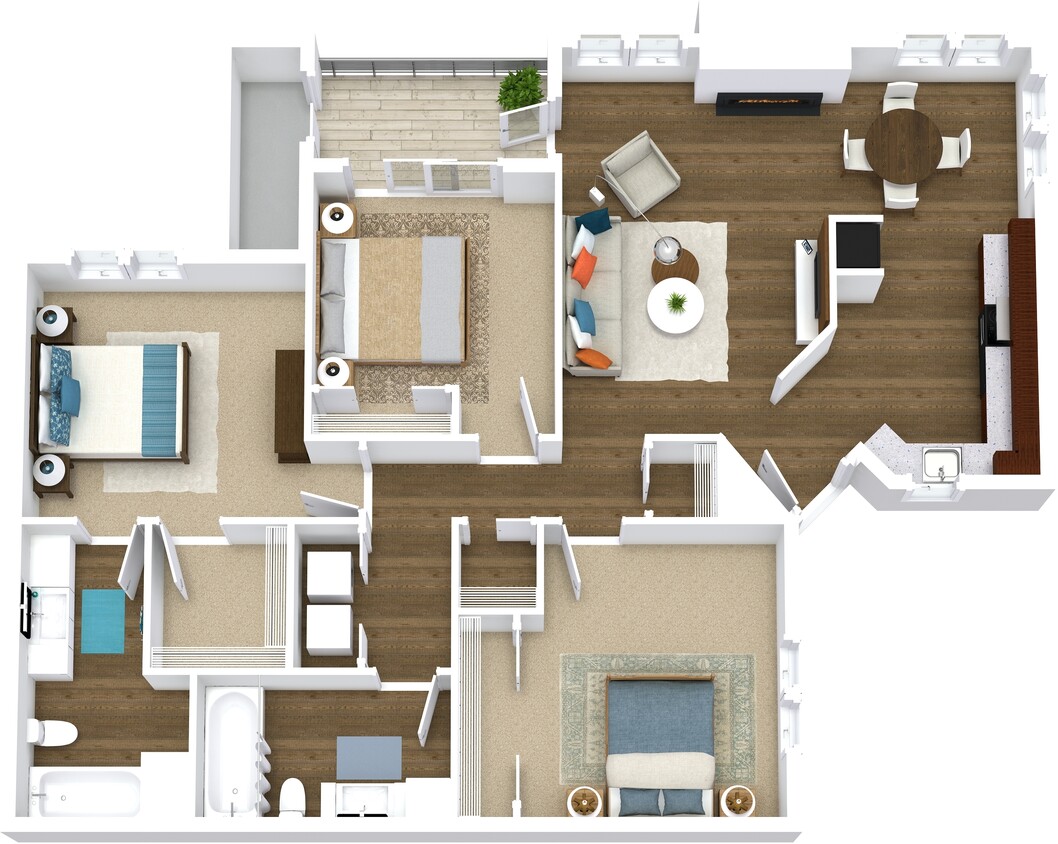 Floor Plan - 3A