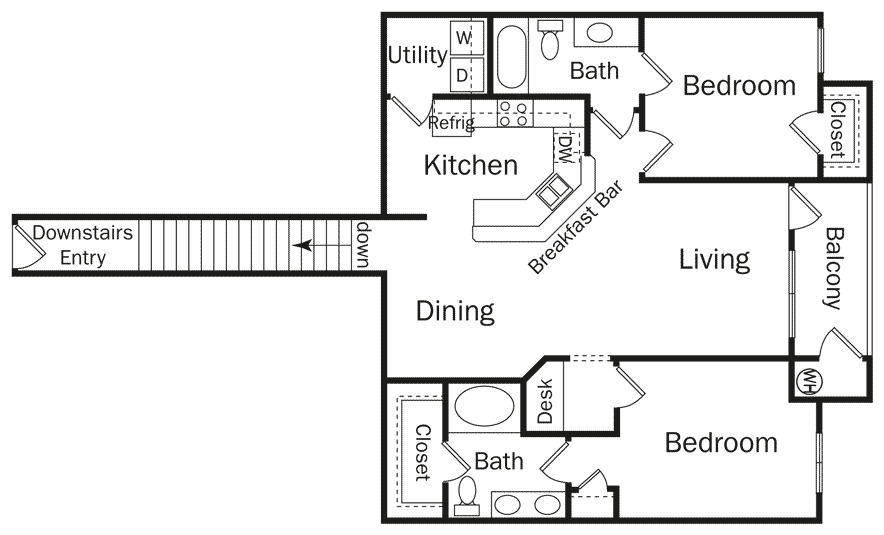 Floor Plan - 2DU-CAMPAGNE