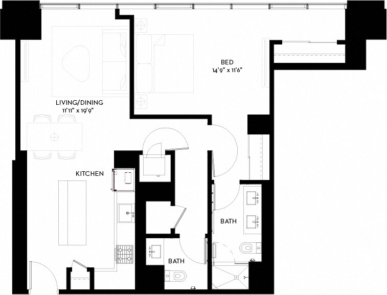 Floor Plan - 1-F