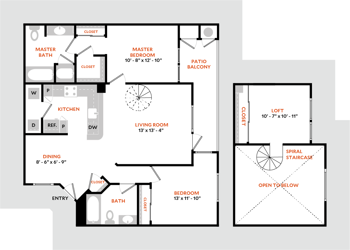 Floor Plan - Plan 2FR