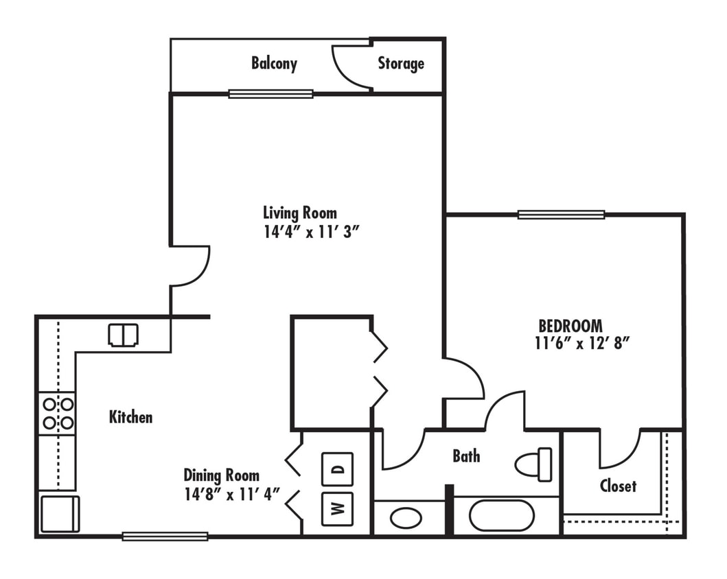 Floor Plan - The Sierra Reno
