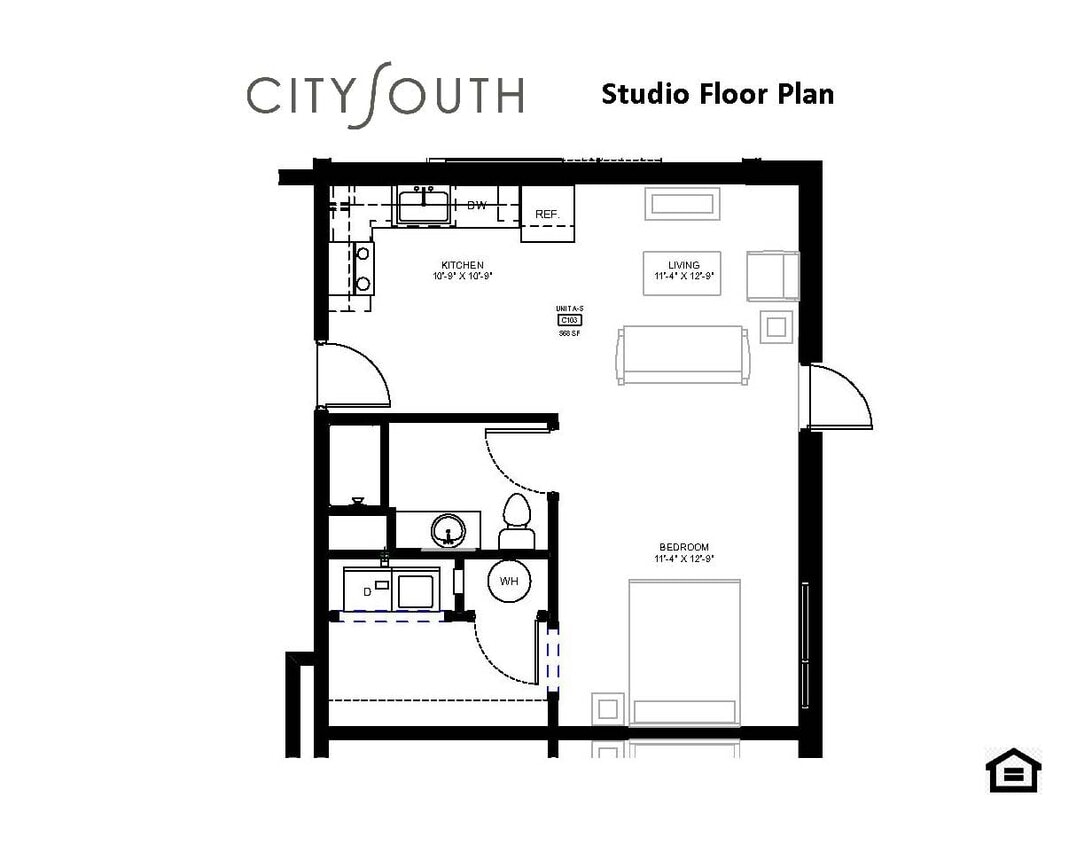 Floor Plan - Studio