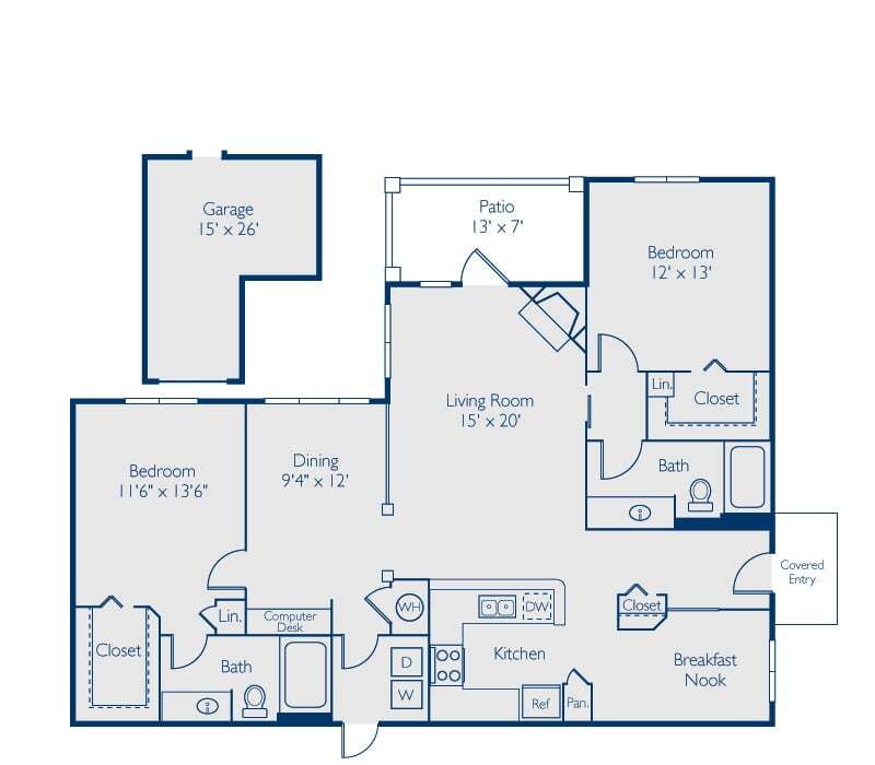 Floor Plan - Hawthorne-Reno