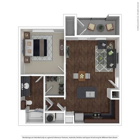 Floor Plan - Walnut