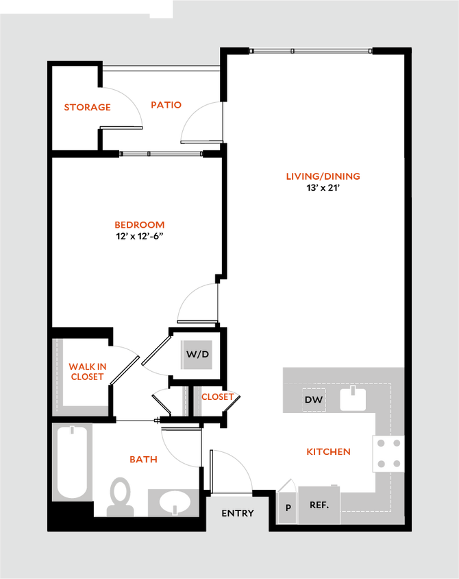 Floor Plan - Plan 1G
