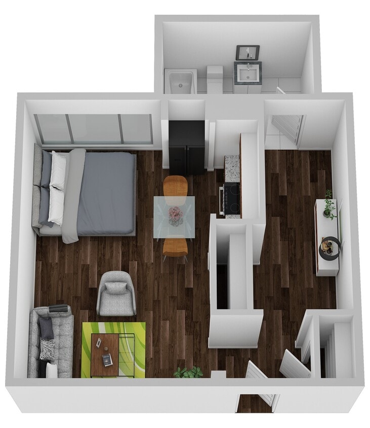 Floor Plan - Super Studio