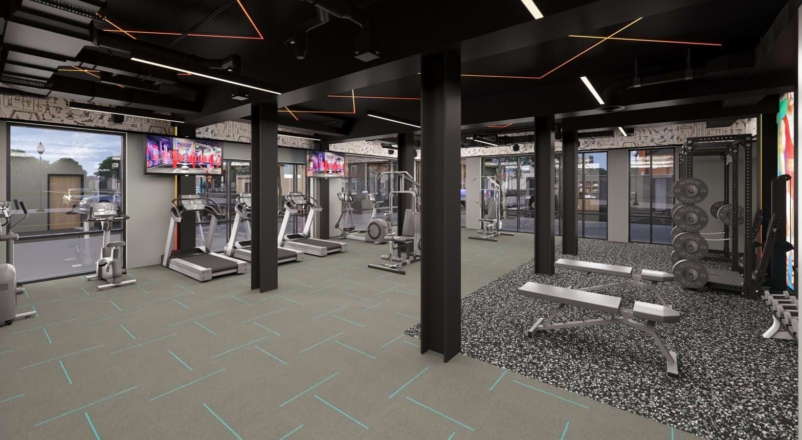 Fitness Center - The Franklin at 11th Street Station