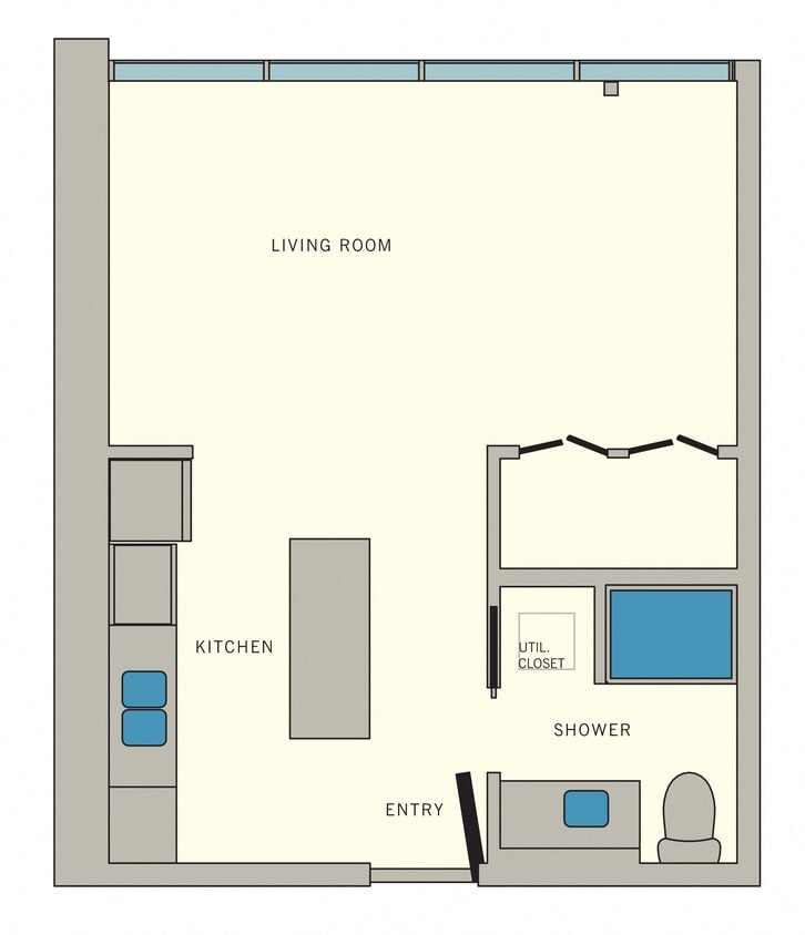 Floor Plan - D3 - Studio