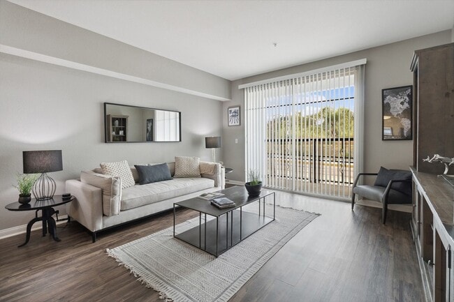 Full living room with balcony - Arrive Mission Valley