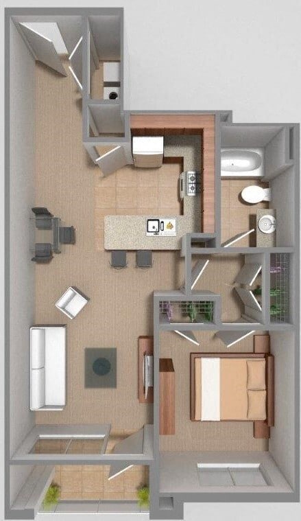Floor Plan - A2-Arbor