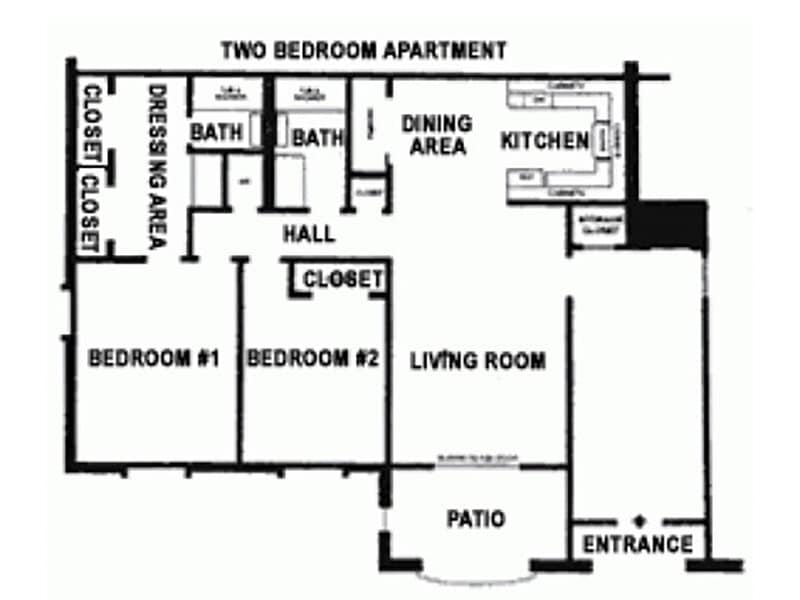 Floor Plan - The Mahogany
