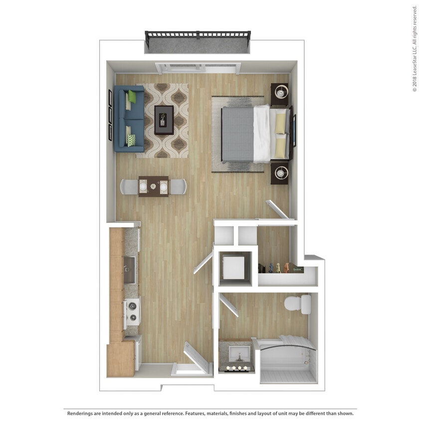 Floor Plan - Studio
