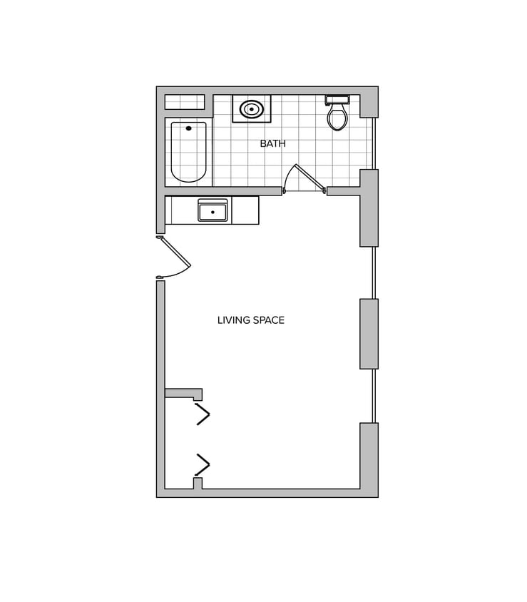 Floor Plan - The Austin
