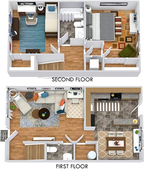 Floor Plan - Dogwood Townhouse