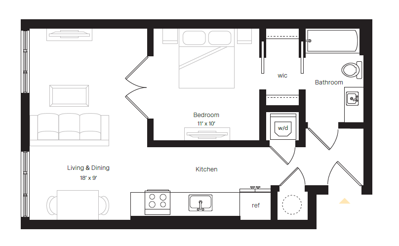 Floor Plan - A2 (318)