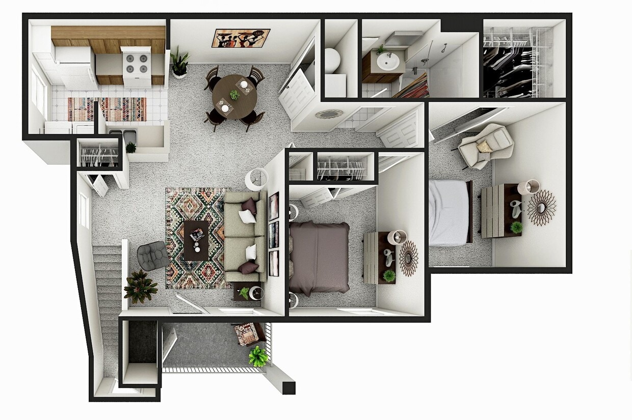 Floor Plan - 2 Bedroom