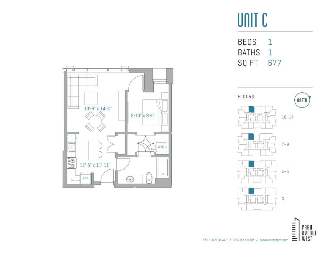 Floor Plan - Unit C