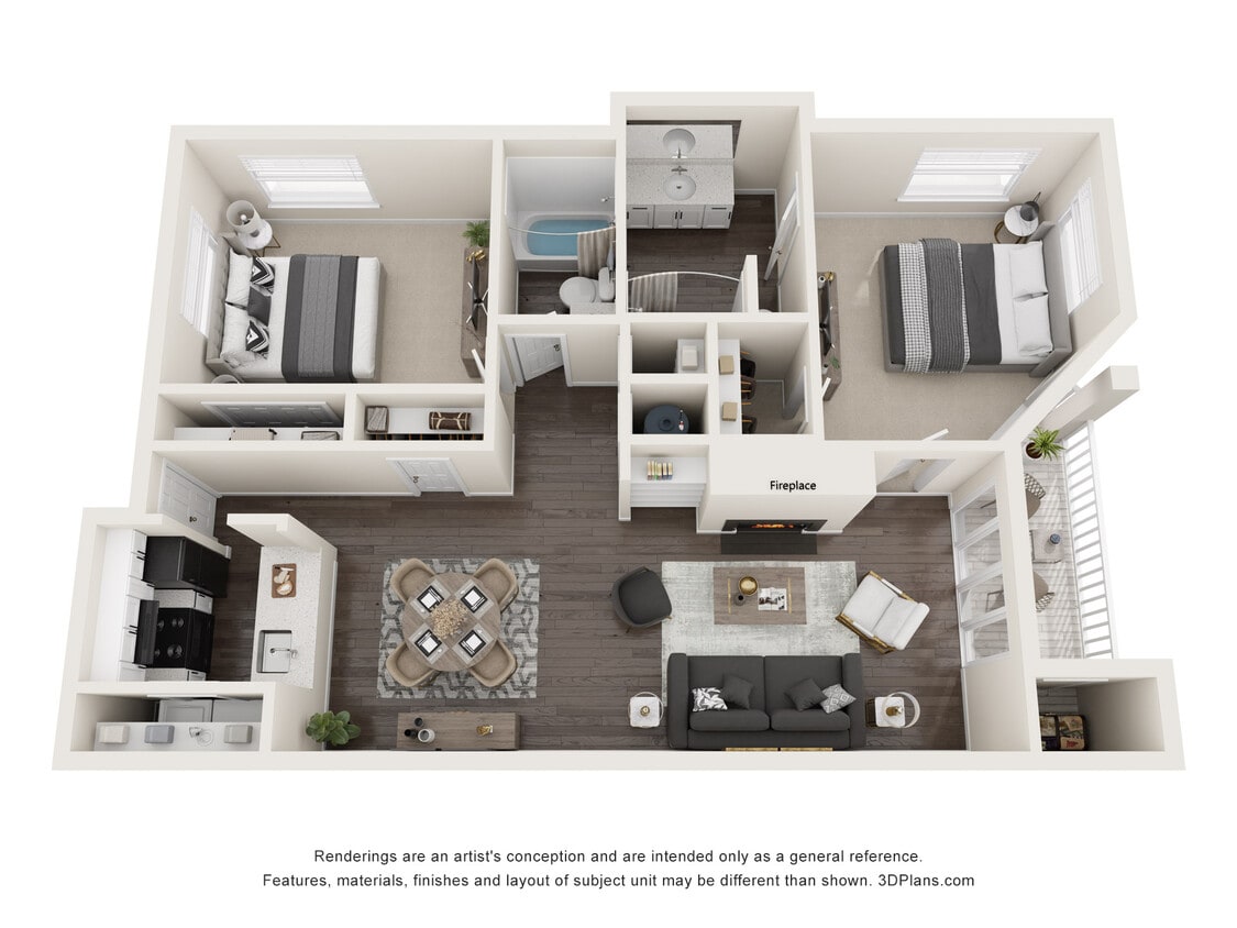 Floor Plan - The McAlpine B2A