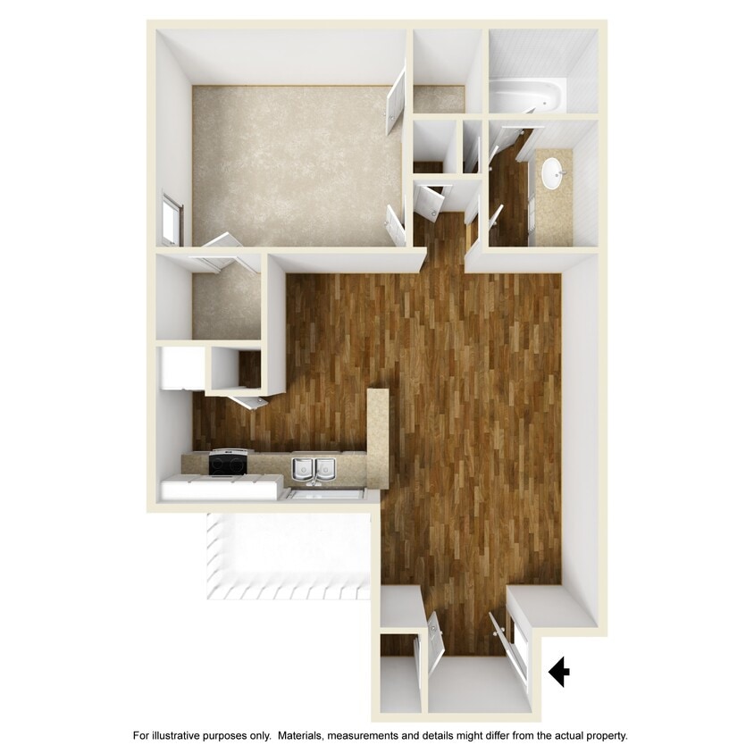 Floor Plan - La Costa-A1