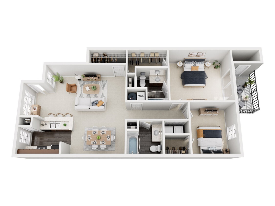 Floor Plan - The Denali