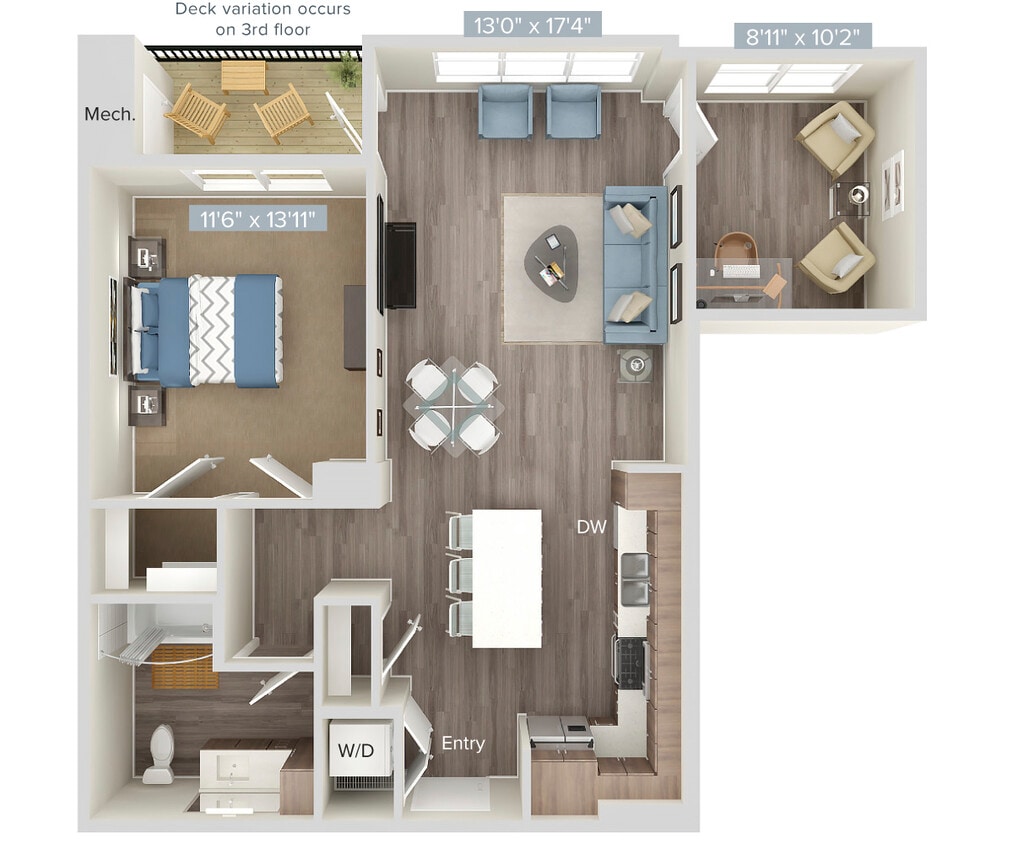 Floor Plan - A5D-351-445