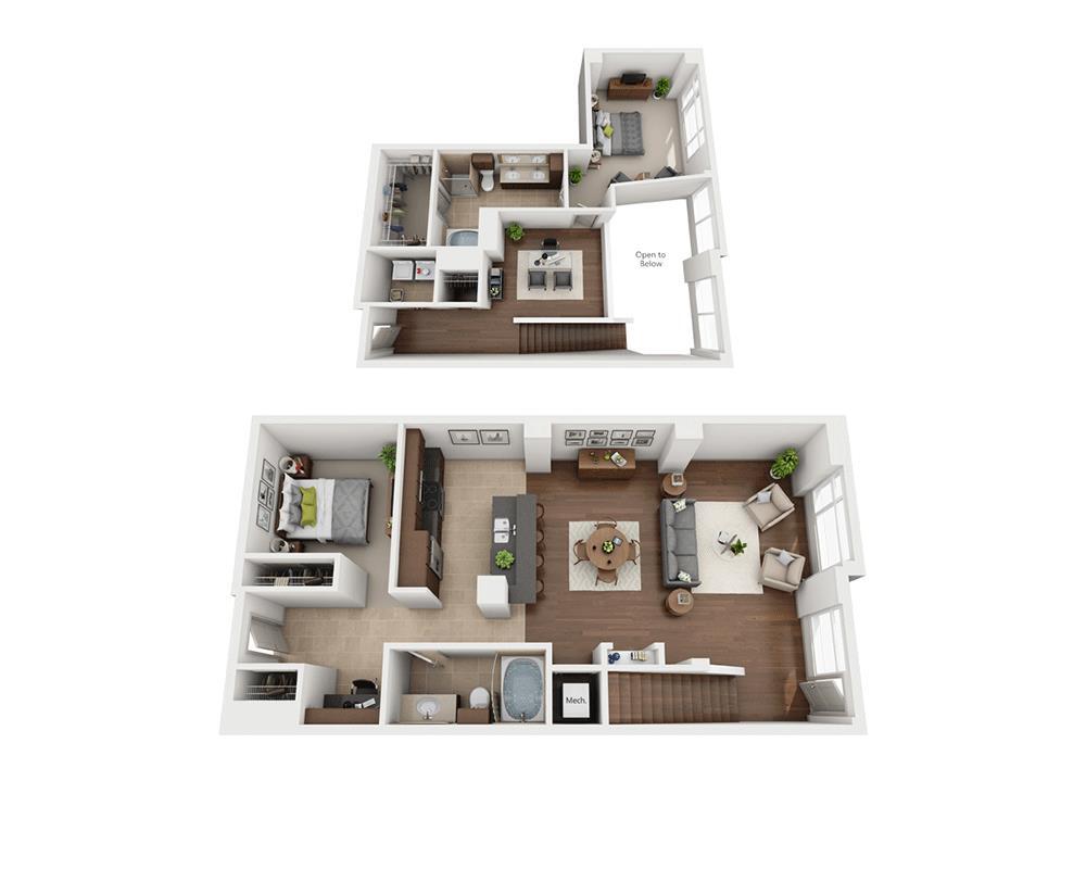 Floor Plan - Plan TH7 (B2FDT)