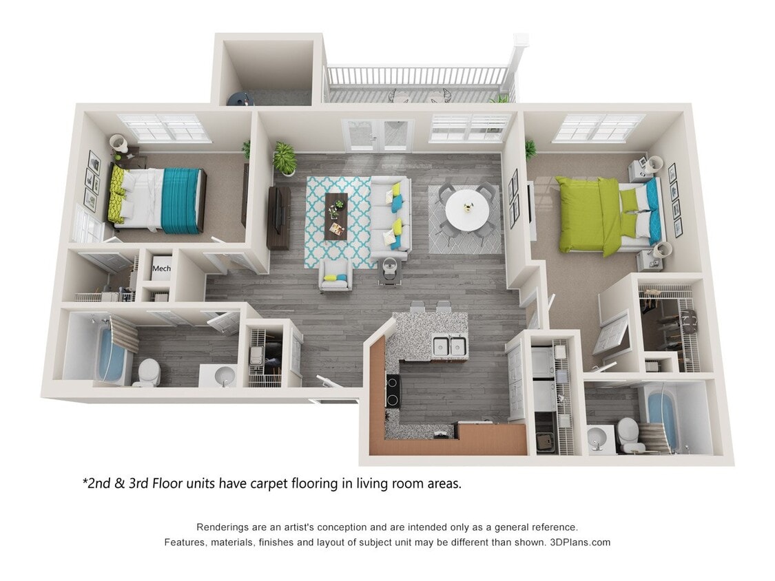 Floor Plan - Palm Hatteras