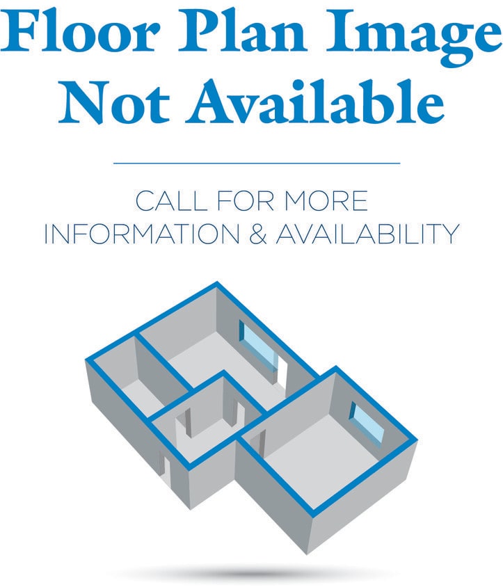 Floor Plan - One Bedroom - 812 sqft