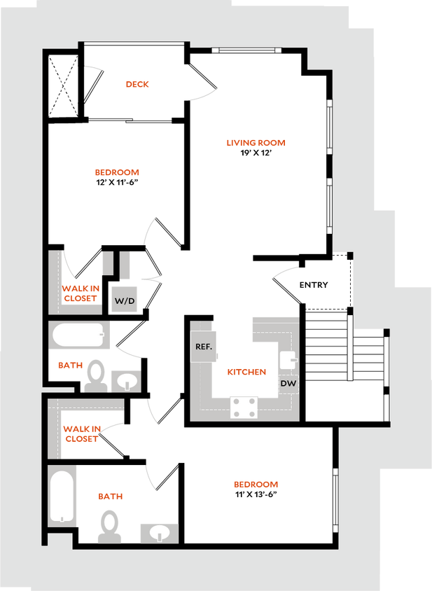 Floor Plan - Plan 2H