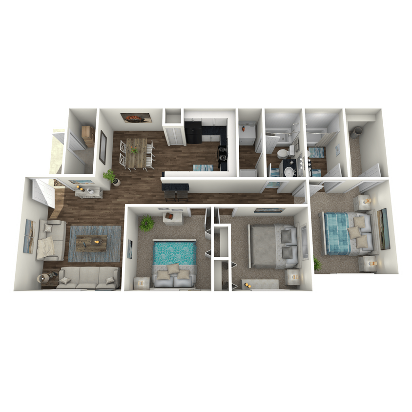 Floor Plan - Blue Heron
