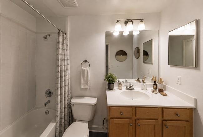 Model Bathroom - 11 East Apartments