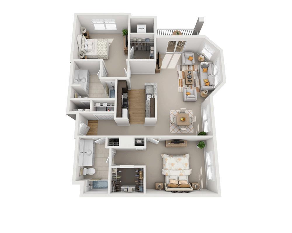Floor Plan - Bougainvillea Meadows (B2H)