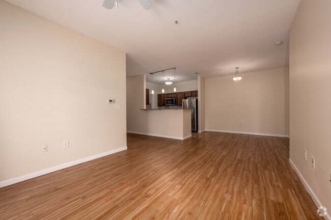 2BR, 2BA - 1,081SF - Living Room - The Enclave Apartments