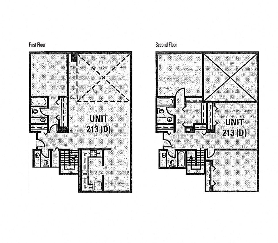 Floor Plan - Three Bedroom Three & Half Bath